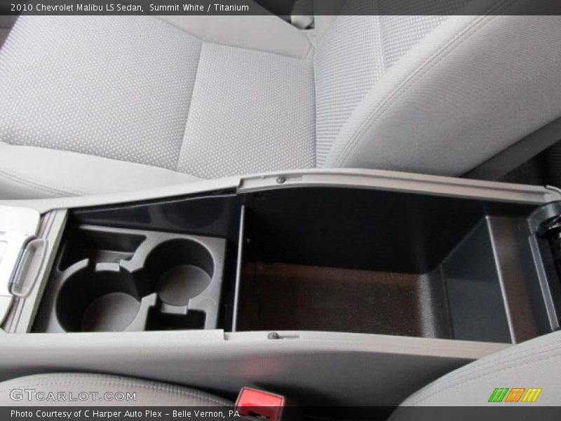Summit White / Titanium 2010 Chevrolet Malibu LS Sedan