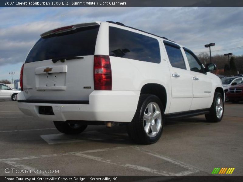 Summit White / Light Cashmere 2007 Chevrolet Suburban 1500 LTZ