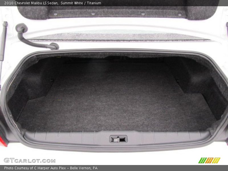 Summit White / Titanium 2010 Chevrolet Malibu LS Sedan