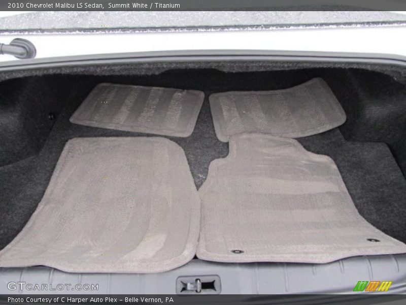 Summit White / Titanium 2010 Chevrolet Malibu LS Sedan