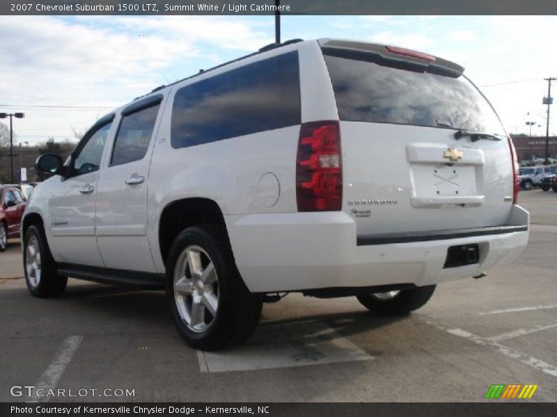 Summit White / Light Cashmere 2007 Chevrolet Suburban 1500 LTZ