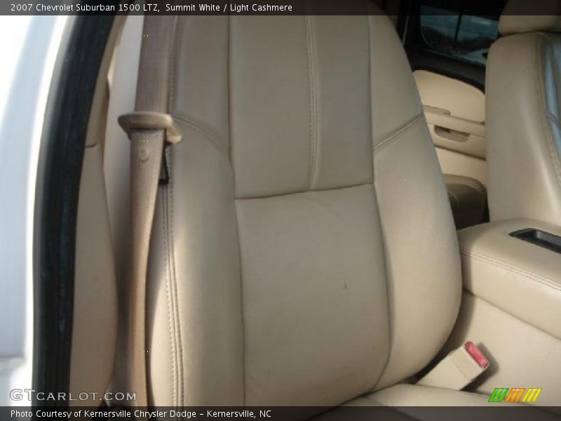 Summit White / Light Cashmere 2007 Chevrolet Suburban 1500 LTZ