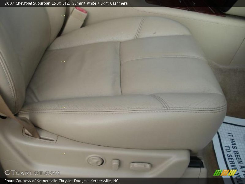 Summit White / Light Cashmere 2007 Chevrolet Suburban 1500 LTZ