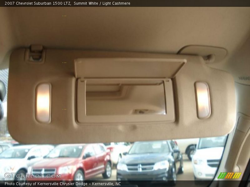 Summit White / Light Cashmere 2007 Chevrolet Suburban 1500 LTZ