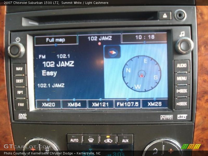 Summit White / Light Cashmere 2007 Chevrolet Suburban 1500 LTZ