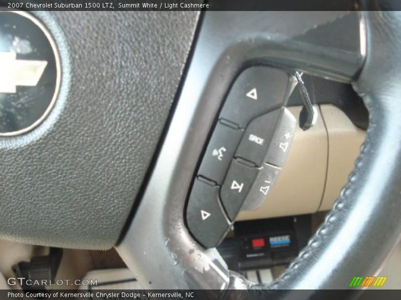 Summit White / Light Cashmere 2007 Chevrolet Suburban 1500 LTZ