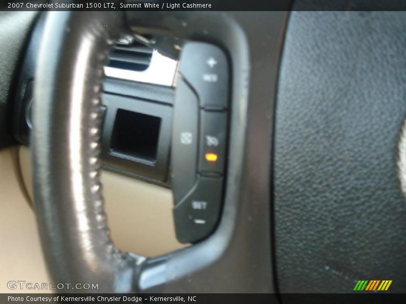 Summit White / Light Cashmere 2007 Chevrolet Suburban 1500 LTZ