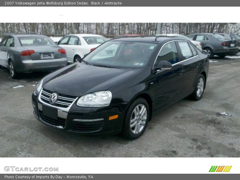Black / Anthracite 2007 Volkswagen Jetta Wolfsburg Edition Sedan