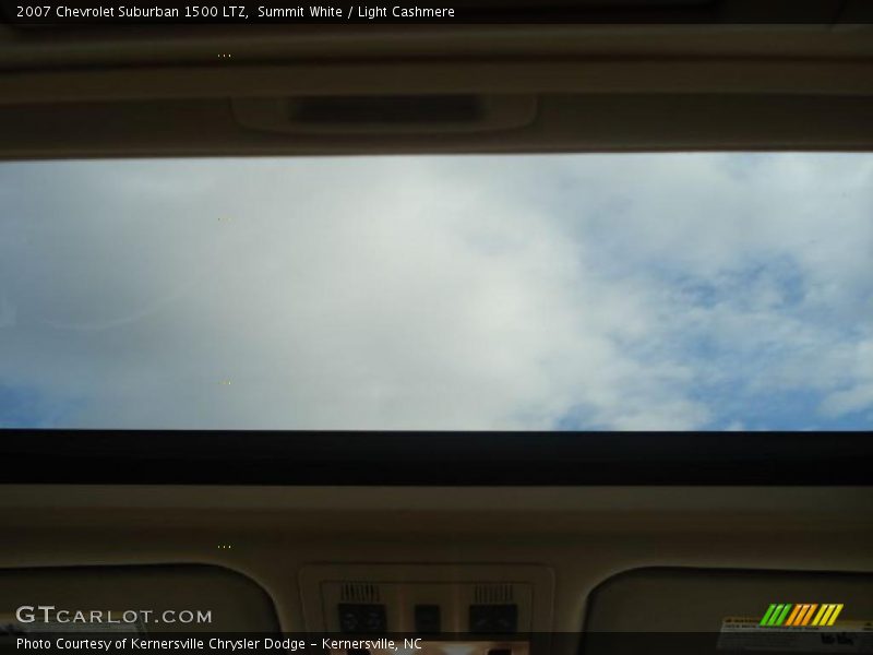 Summit White / Light Cashmere 2007 Chevrolet Suburban 1500 LTZ