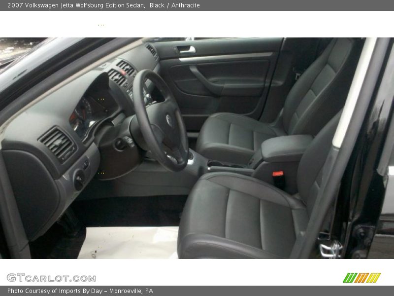 Black / Anthracite 2007 Volkswagen Jetta Wolfsburg Edition Sedan