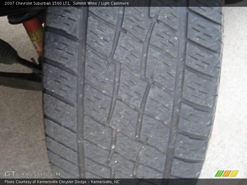 Summit White / Light Cashmere 2007 Chevrolet Suburban 1500 LTZ