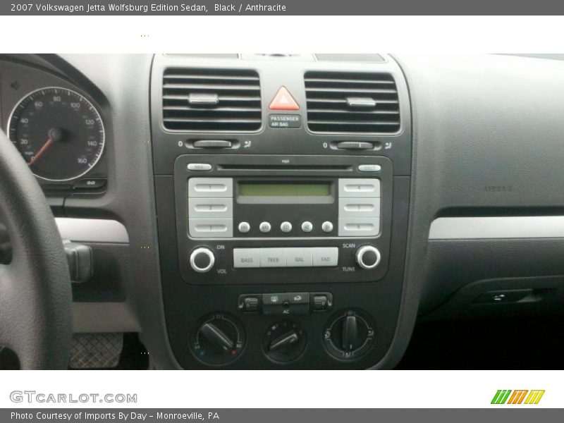 Black / Anthracite 2007 Volkswagen Jetta Wolfsburg Edition Sedan