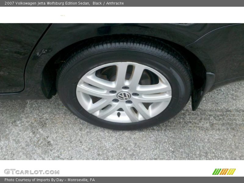Black / Anthracite 2007 Volkswagen Jetta Wolfsburg Edition Sedan