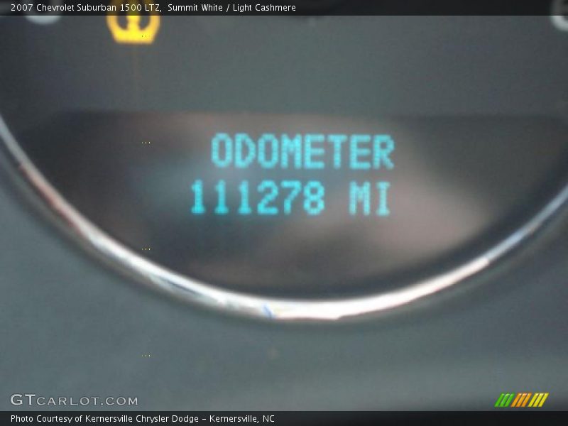 Summit White / Light Cashmere 2007 Chevrolet Suburban 1500 LTZ