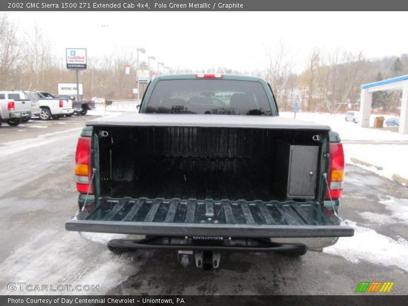 Polo Green Metallic / Graphite 2002 GMC Sierra 1500 Z71 Extended Cab 4x4