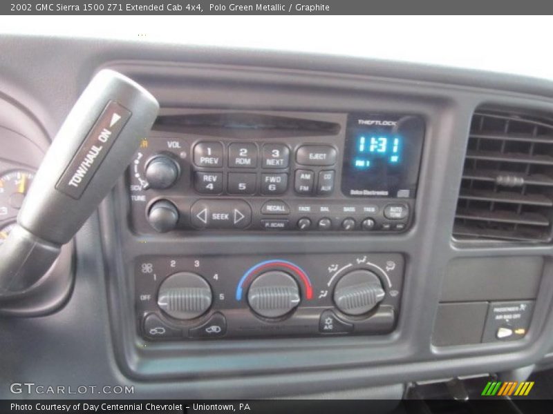 Polo Green Metallic / Graphite 2002 GMC Sierra 1500 Z71 Extended Cab 4x4