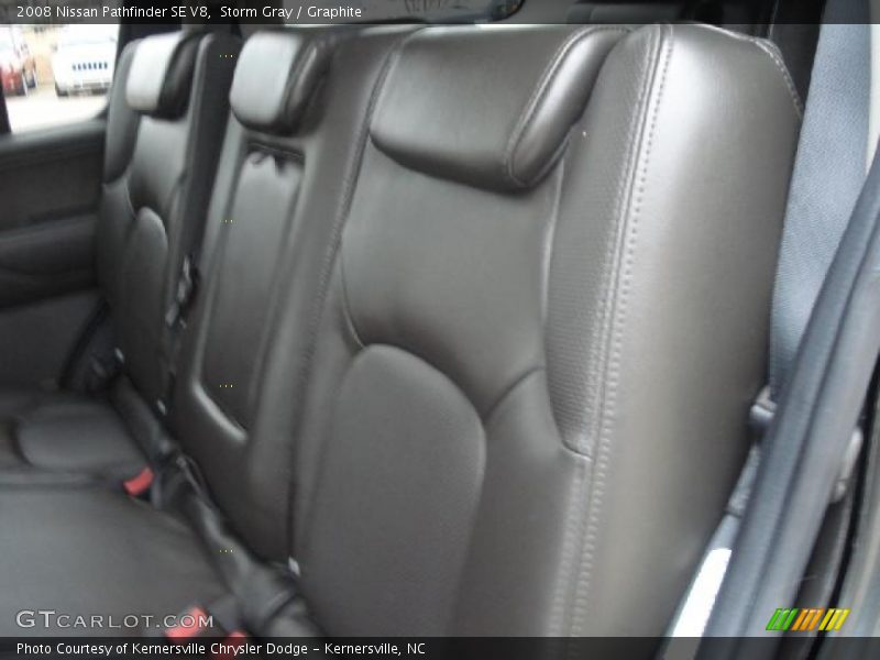 Storm Gray / Graphite 2008 Nissan Pathfinder SE V8