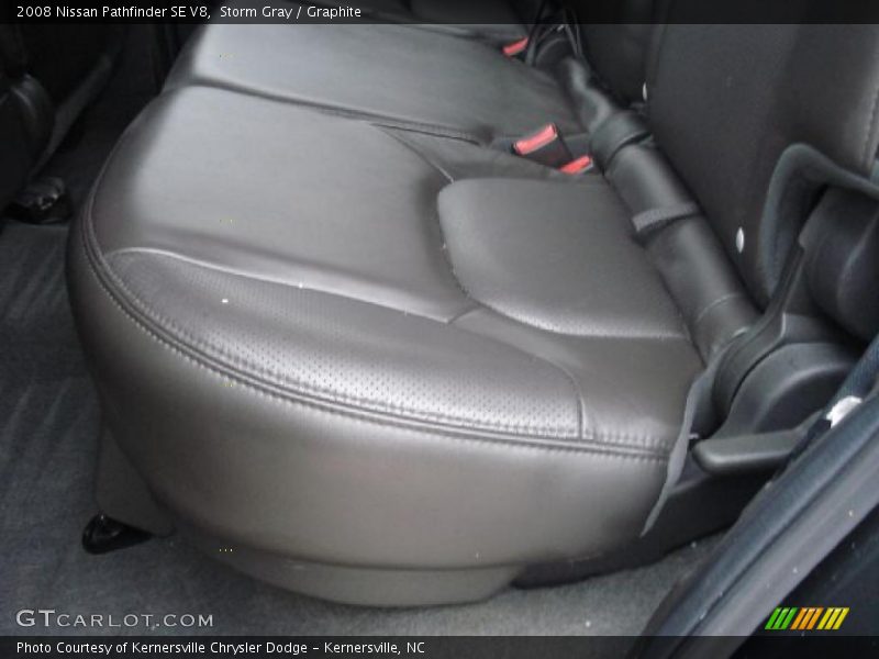 Storm Gray / Graphite 2008 Nissan Pathfinder SE V8