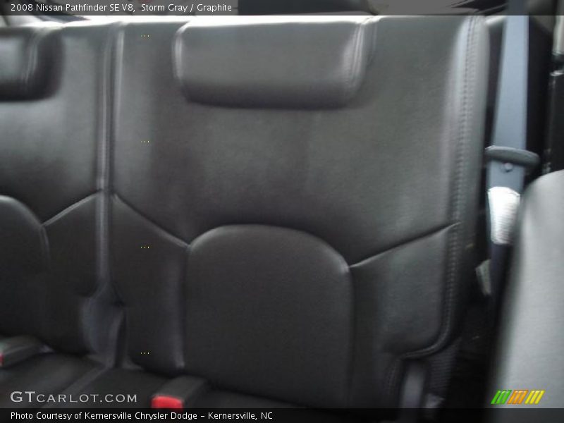 Storm Gray / Graphite 2008 Nissan Pathfinder SE V8