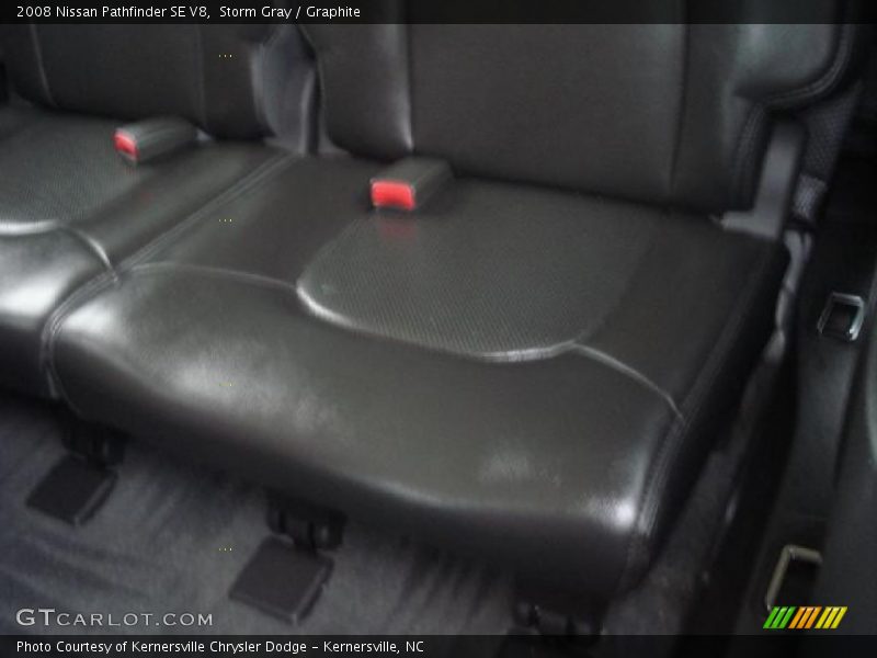 Storm Gray / Graphite 2008 Nissan Pathfinder SE V8