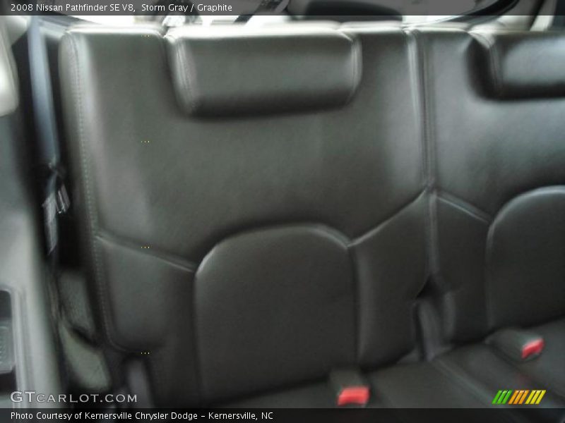 Storm Gray / Graphite 2008 Nissan Pathfinder SE V8