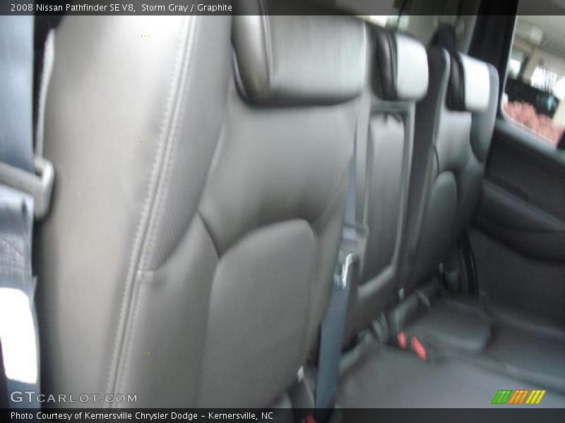 Storm Gray / Graphite 2008 Nissan Pathfinder SE V8