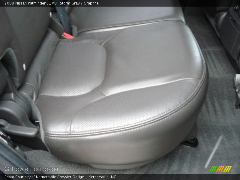 Storm Gray / Graphite 2008 Nissan Pathfinder SE V8