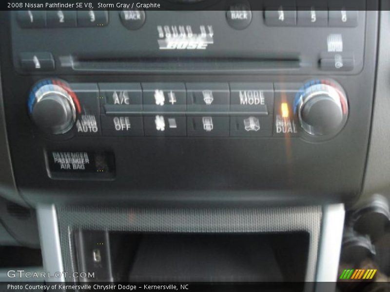 Storm Gray / Graphite 2008 Nissan Pathfinder SE V8