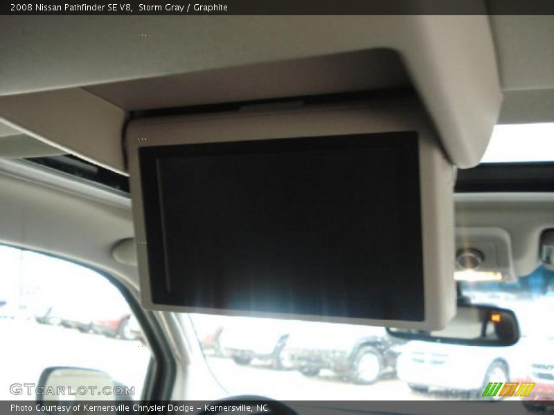 Storm Gray / Graphite 2008 Nissan Pathfinder SE V8