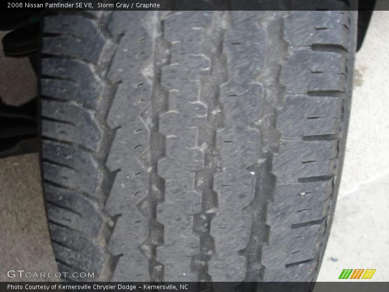 Storm Gray / Graphite 2008 Nissan Pathfinder SE V8