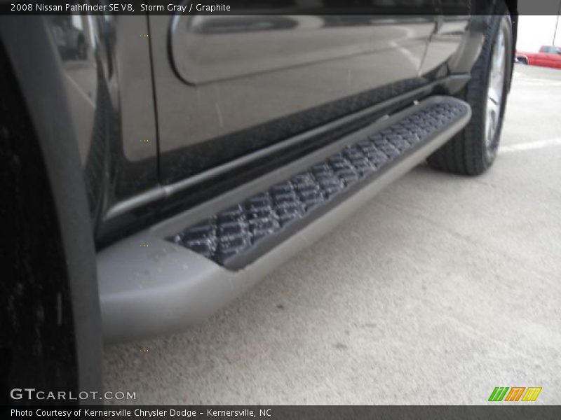 Storm Gray / Graphite 2008 Nissan Pathfinder SE V8