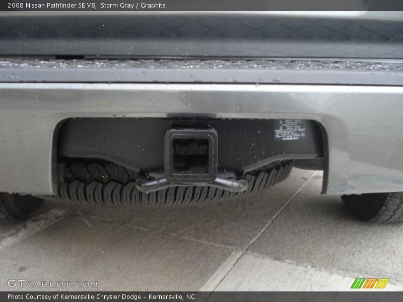 Storm Gray / Graphite 2008 Nissan Pathfinder SE V8