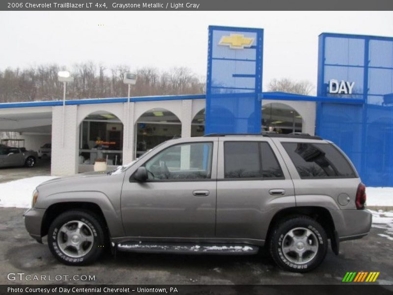 Graystone Metallic / Light Gray 2006 Chevrolet TrailBlazer LT 4x4