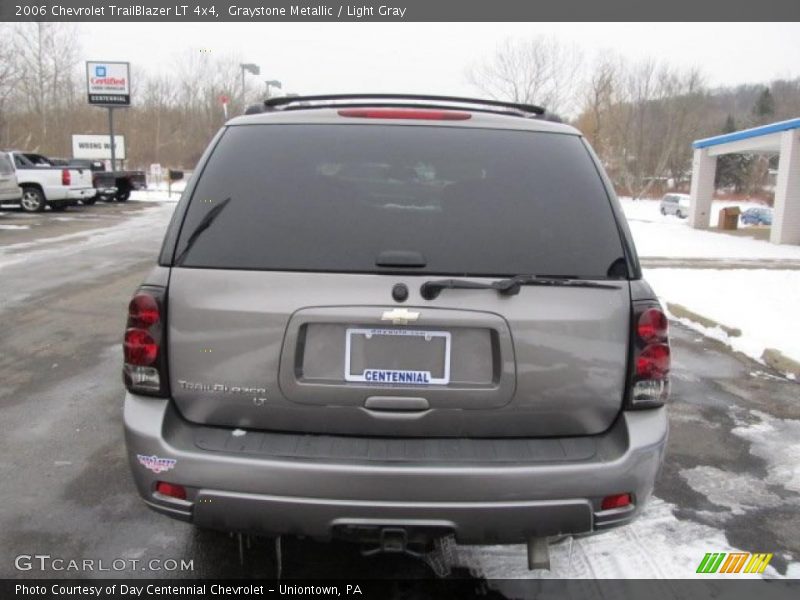 Graystone Metallic / Light Gray 2006 Chevrolet TrailBlazer LT 4x4