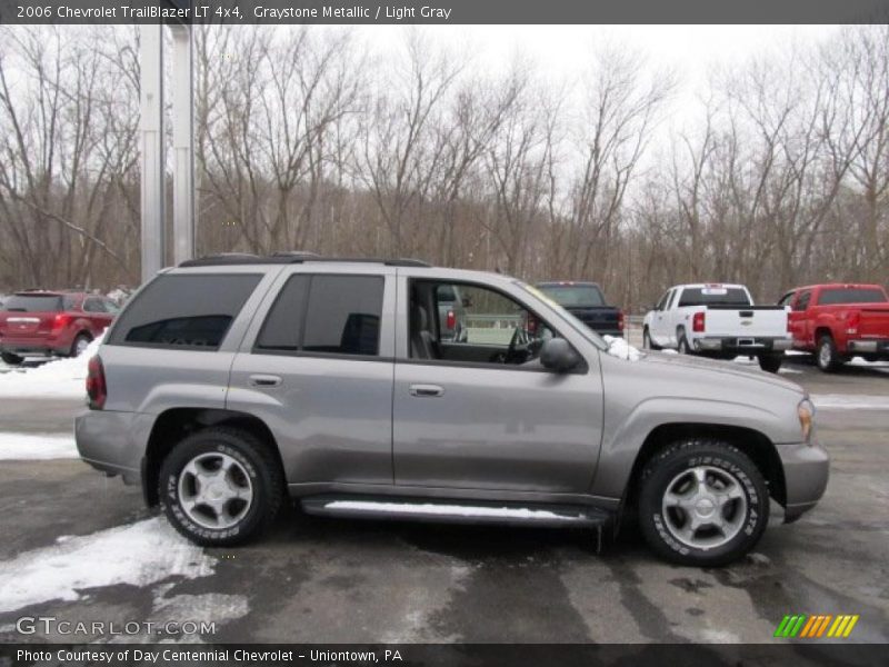 Graystone Metallic / Light Gray 2006 Chevrolet TrailBlazer LT 4x4