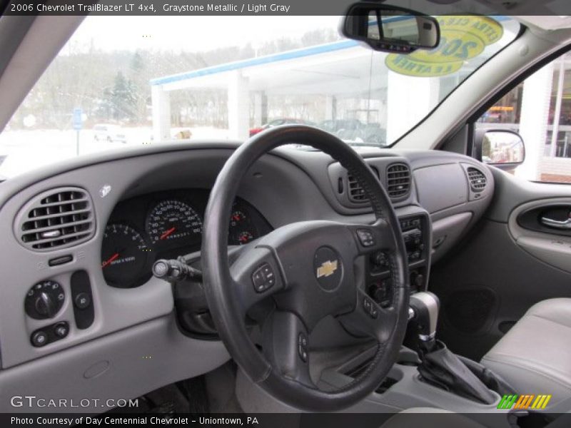 Graystone Metallic / Light Gray 2006 Chevrolet TrailBlazer LT 4x4