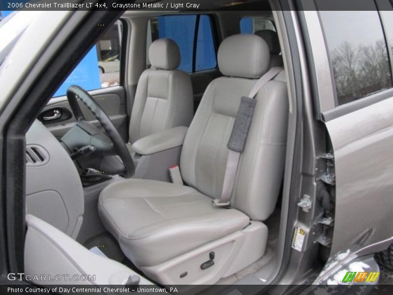Graystone Metallic / Light Gray 2006 Chevrolet TrailBlazer LT 4x4