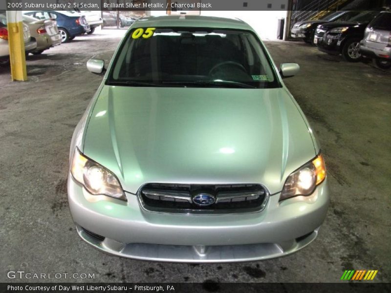 Brilliant Silver Metallic / Charcoal Black 2005 Subaru Legacy 2.5i Sedan