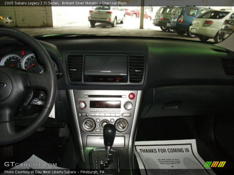 Brilliant Silver Metallic / Charcoal Black 2005 Subaru Legacy 2.5i Sedan