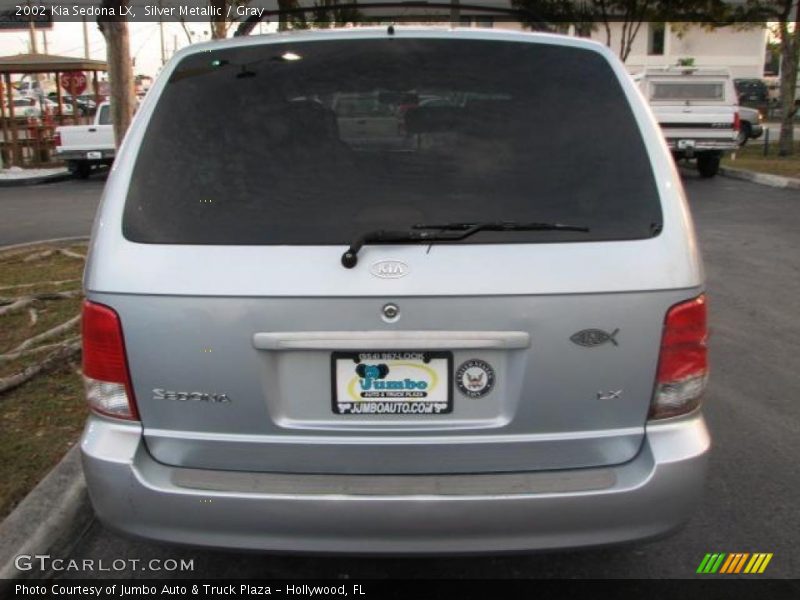 Silver Metallic / Gray 2002 Kia Sedona LX