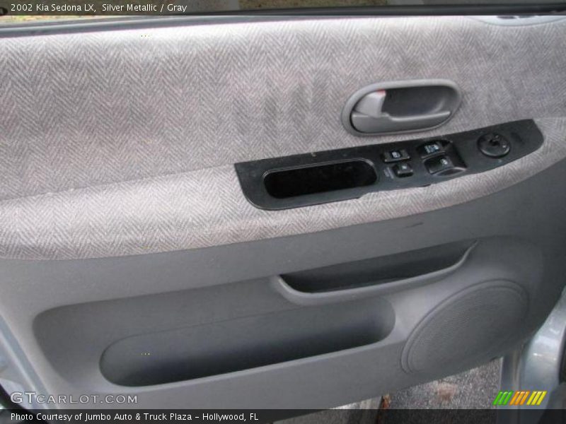 Silver Metallic / Gray 2002 Kia Sedona LX