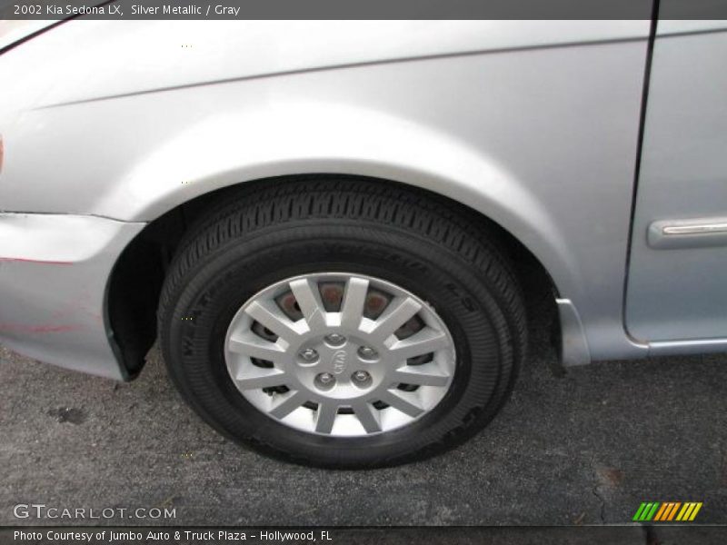 Silver Metallic / Gray 2002 Kia Sedona LX