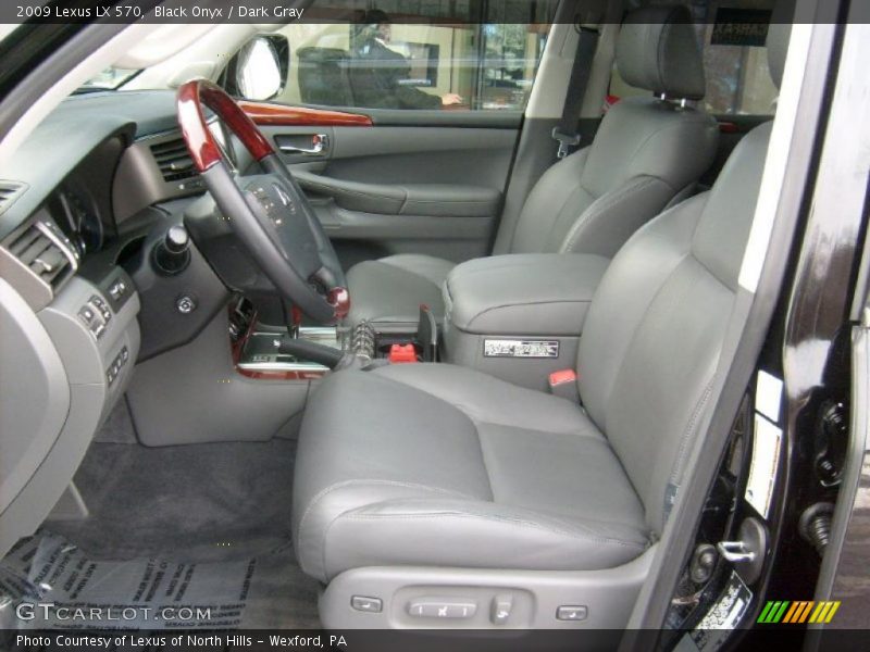 Black Onyx / Dark Gray 2009 Lexus LX 570