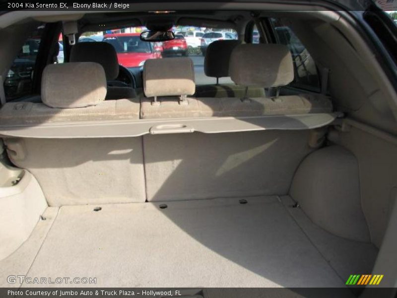 Ebony Black / Beige 2004 Kia Sorento EX