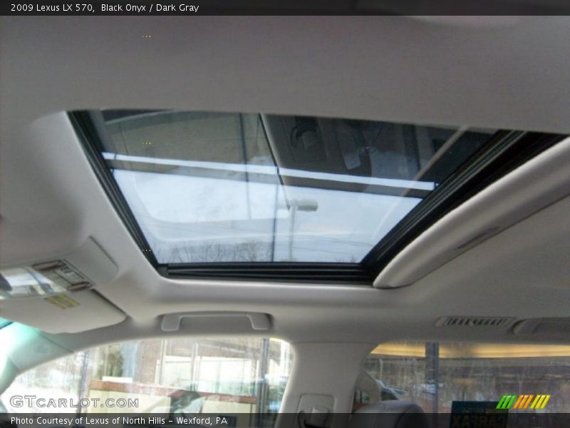Black Onyx / Dark Gray 2009 Lexus LX 570