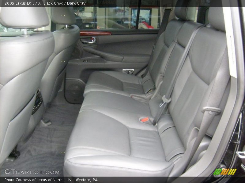 Black Onyx / Dark Gray 2009 Lexus LX 570