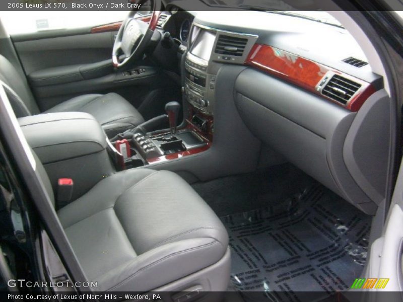 Black Onyx / Dark Gray 2009 Lexus LX 570