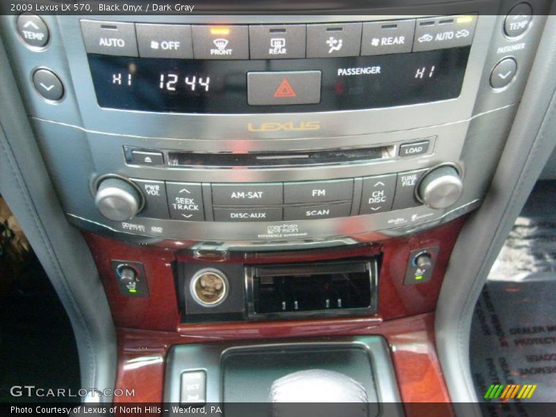 Black Onyx / Dark Gray 2009 Lexus LX 570