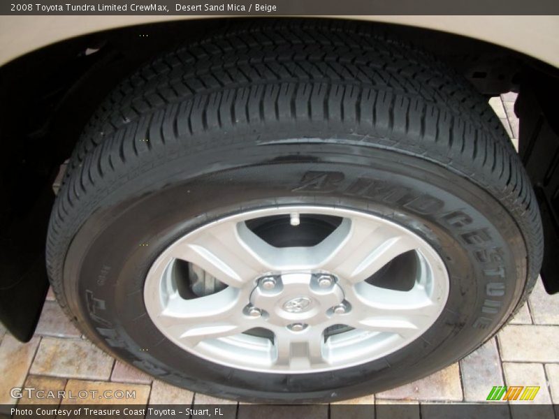 Desert Sand Mica / Beige 2008 Toyota Tundra Limited CrewMax