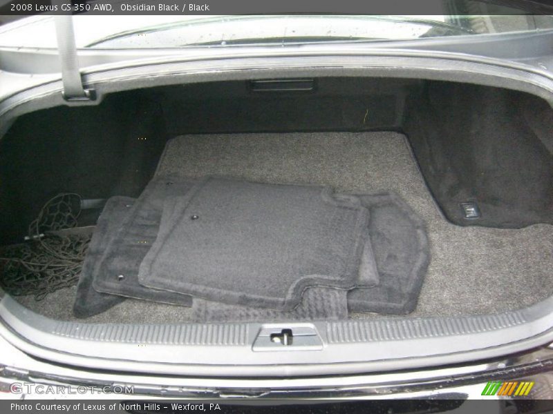 Obsidian Black / Black 2008 Lexus GS 350 AWD